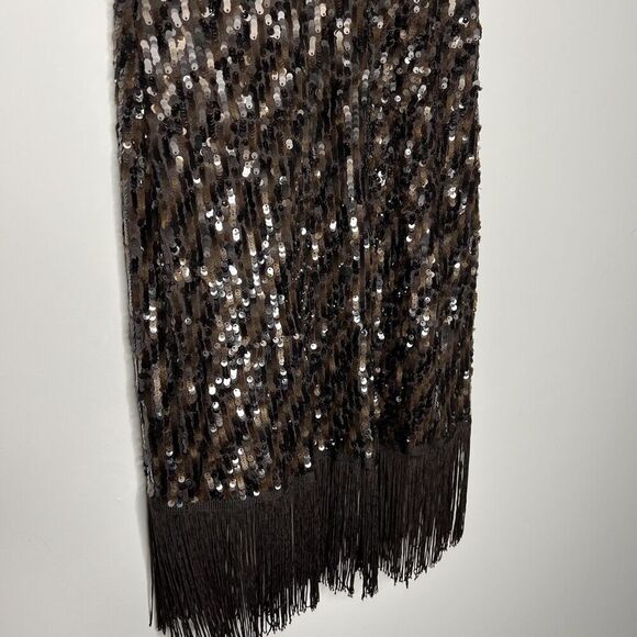 AKIRA Black Sequin Mini Dress - Picture 10 of 14